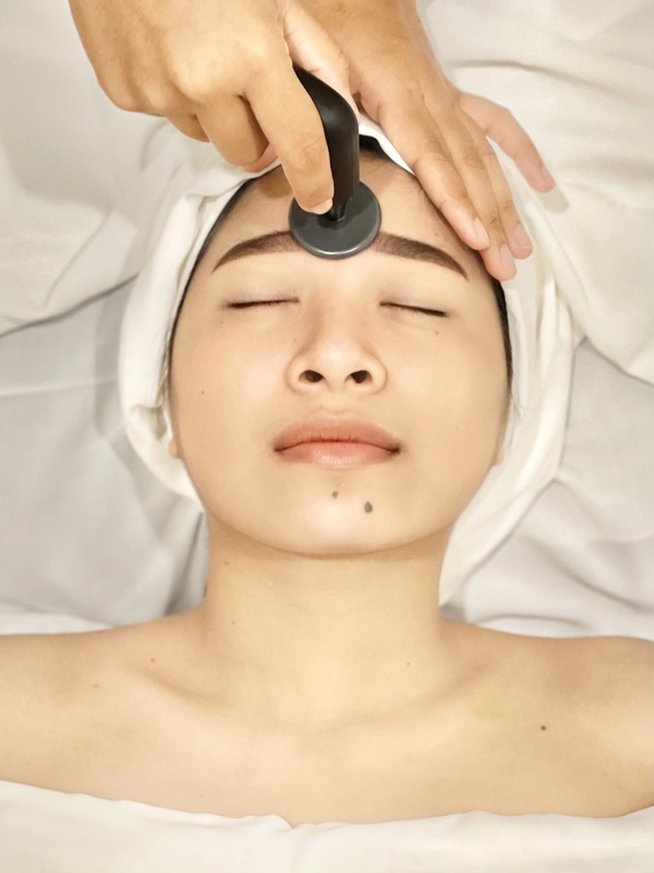 RF therapy for deep neck and face